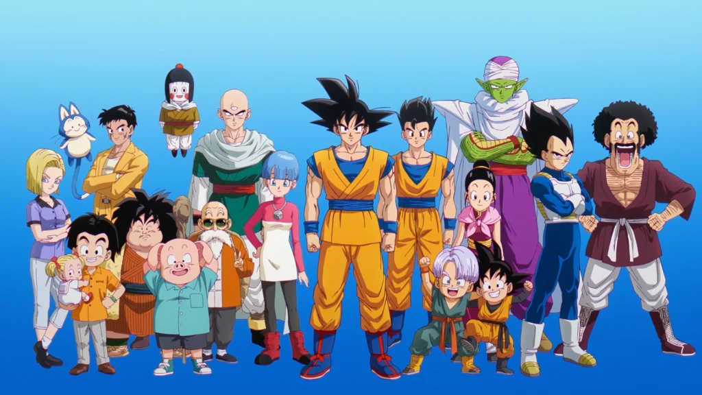 dragon ball graphic t-shirt image